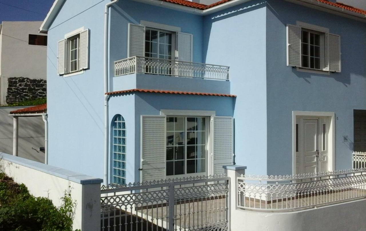 Vila Casa Azul Urzelina Exteriér fotografie